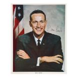 Official portrait of Donn Eisele, SIGNED, Apollo 7, 11-22 Oct 1968