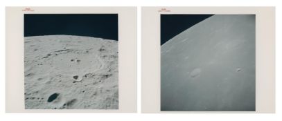 Orbital photography: Sklodowska, Diophantus and Delisle (2 views), Apollo 15, 26 Jul -7 Aug 1971