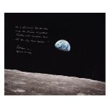 Earthrise, SIGNED [large format], Apollo 8, 24 Dec 1968