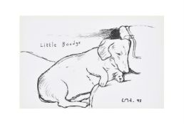 λ David Hockney (British b. 1937), Little Boodge