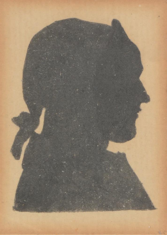Attributed to Mary Delany (British 1700-1788), Silhouettes - Image 6 of 22