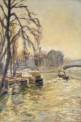 λ Fernand Laval (French 1886-1966), View of the Seine