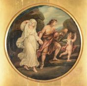 After Angelica Kauffman, Orpheus and Eurydice