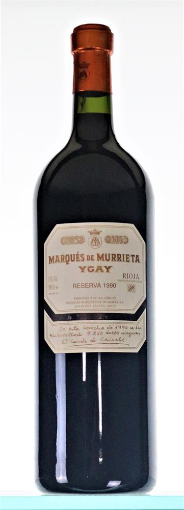 1990 Marques de Murrieta Rioja Reserva - Ygay - 300cl