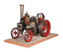 A fine exhibition 3 inch scale model of a Charles Burrell & Sons agricultural traction engine