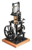 A well-engineered 1 inch scale freelance model of a steam table engine