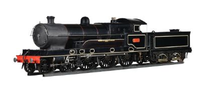 A very rare 7 1/4 inch gauge model of a LNWR 4-6-0 Claughton tender locomotive No 1131