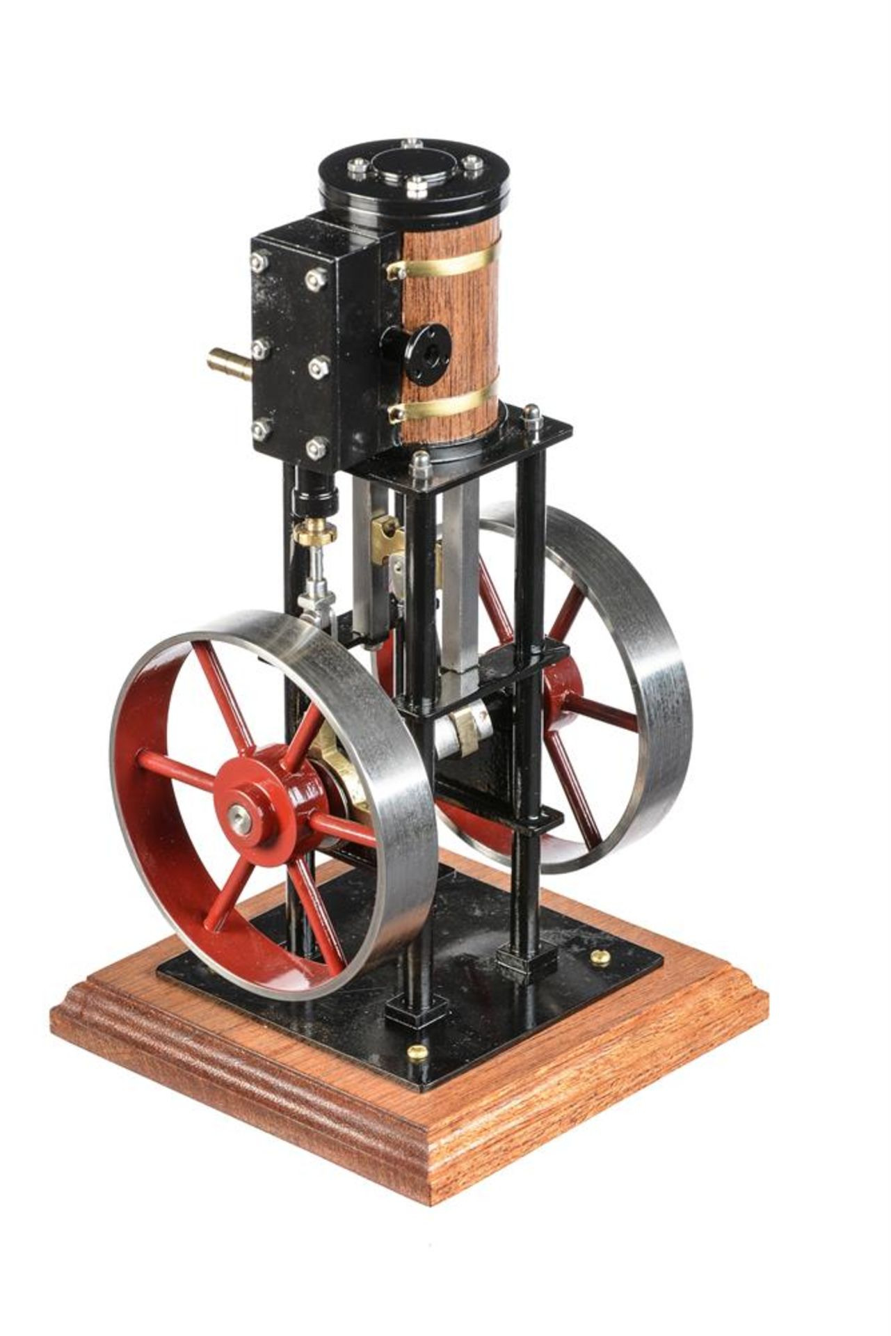 A model of a vertical live steam stationary engine - Image 2 of 2
