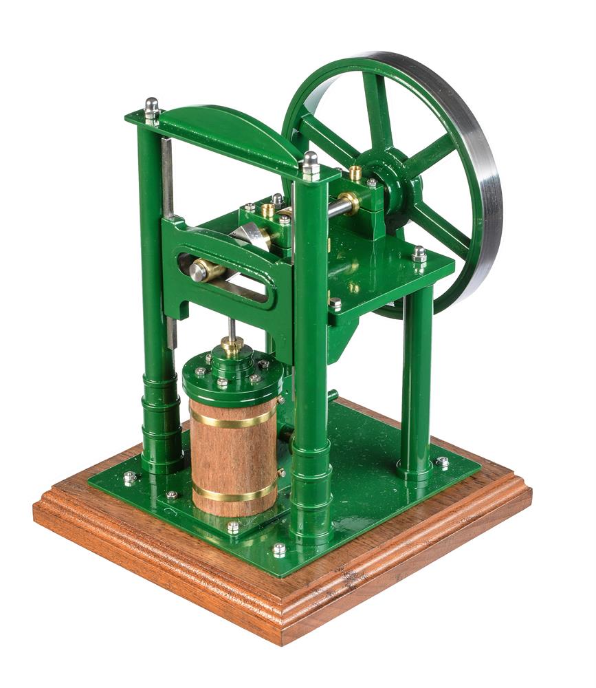 A well-engineered 1 inch scale freelance model of a Scotch crank live steam engine - Image 2 of 2