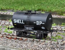 A 5 inch gauge anchor mount Shell-BP railway oil tank wagon No 6340