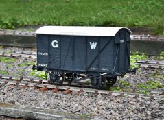A well built 5 inch gauge 12 ton ventilated railway wagon No 105149