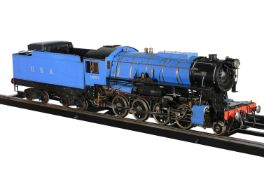 A rare and well engineered 7 1/4 inch gauge model of a S160 Austerity 2-8-0 tender locomotive 'A.B.M