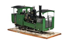 An exhibition and award winning 5 inch gauge model of a 0-4-0 locomotive No 5