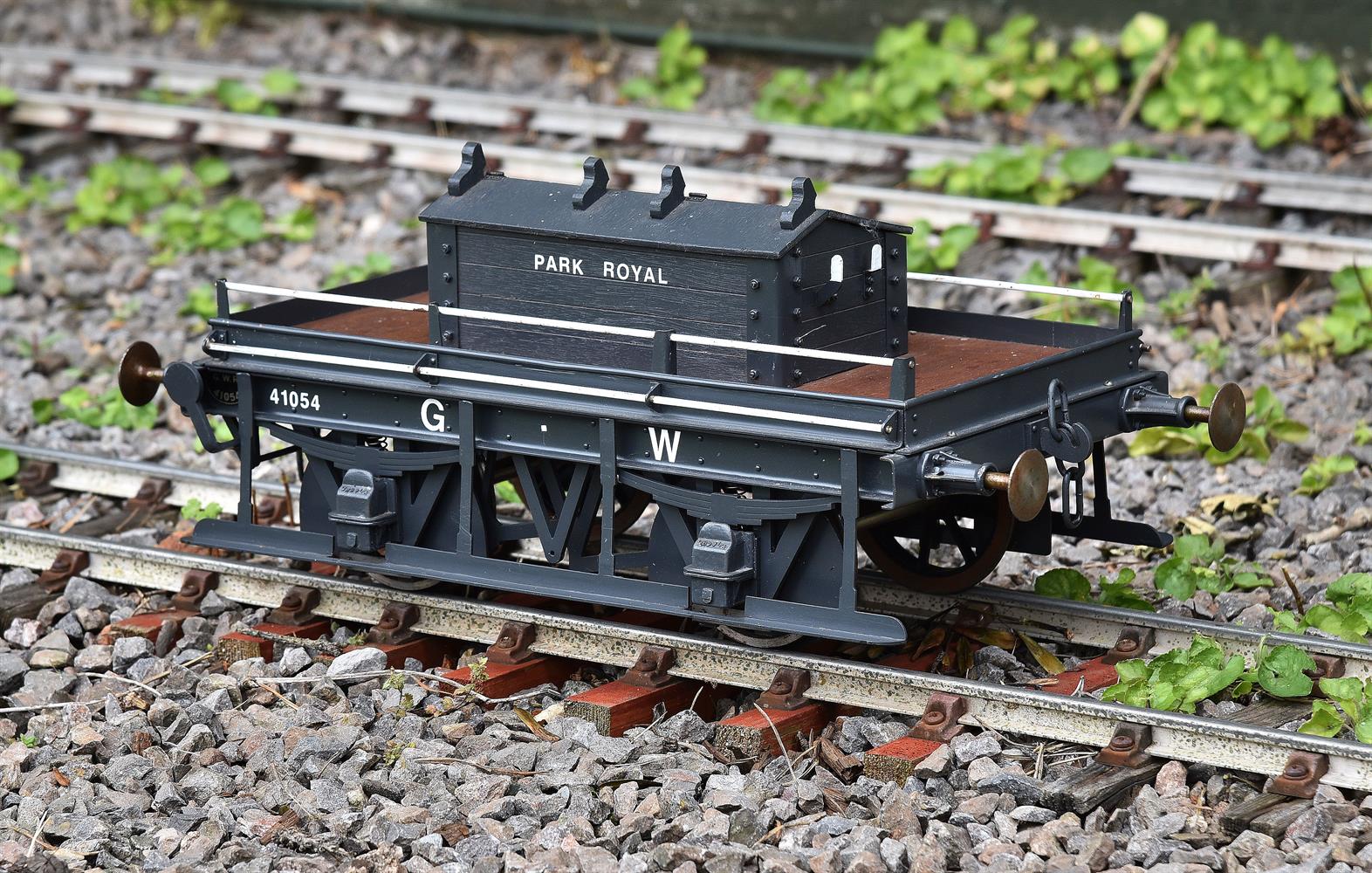 A well built 5 inch gauge Great Western shunters wagon No 41054 - Image 2 of 2
