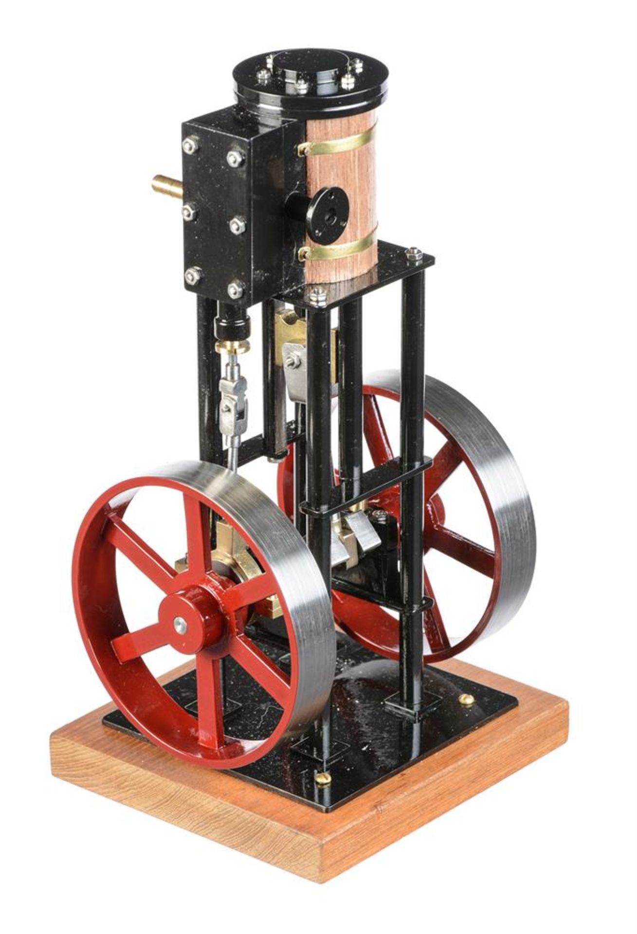 A model of a vertical live steam stationary engine - Image 2 of 2