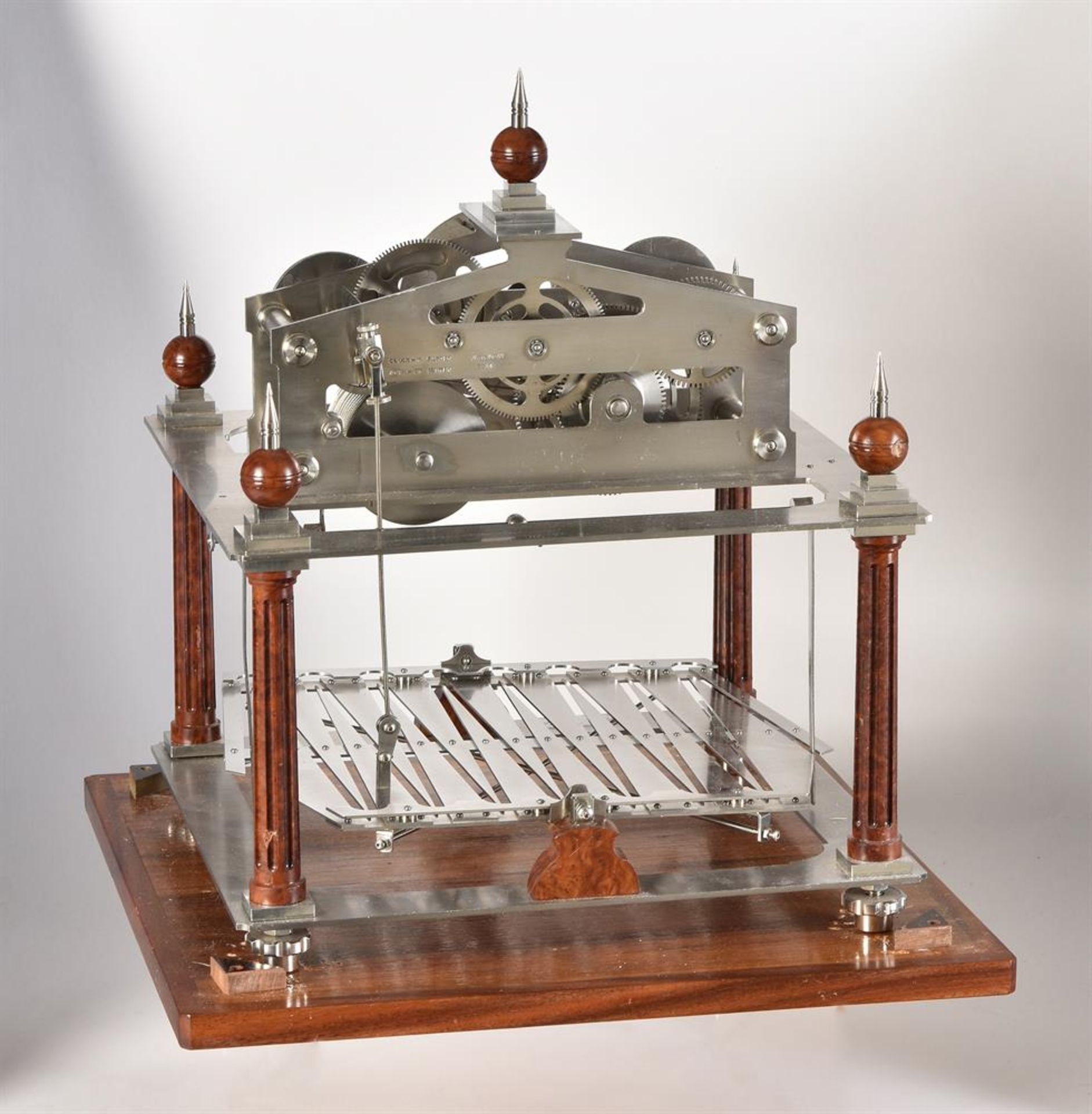 An exhibition standard 'model engineer' built Congreve Rolling Ball Clock - Image 6 of 8