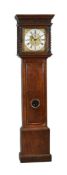 AN INTERESTING WILLIAM III/QUEEN ANNE OAK CASED QUARTER CHINING EIGHT-DAY LONGCASE CLOCK