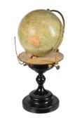 A FRENCH 7.5 INCH TERRESTRIAL ‘COSMOGRAPHE’ TABLE GLOBE