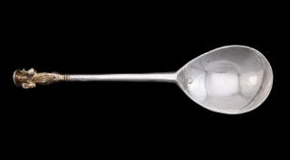 A HENRY VIII SILVER APOSTLE SPOON, THE MASTER MAKER'S MARK A GATE