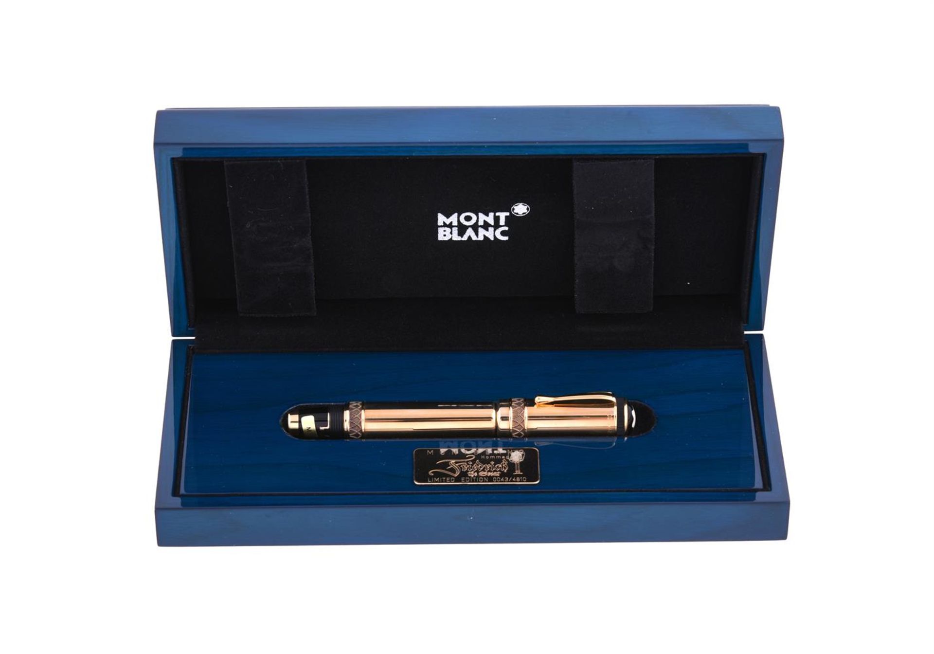 MONTBLANC, PATRON OF THE ARTS SERIES 4810, FRIEDRICH II THE GREAT, A LIMITED EDITION FOUNTAIN PEN - Bild 3 aus 3