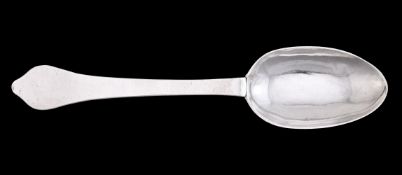 A QUEEN ANNE WEST COUNTRY SILVER DOGNOSE SPOON HENRY II OR FRANCIS II, SERVANT OF BARNSTAPLE/BIDEFOR