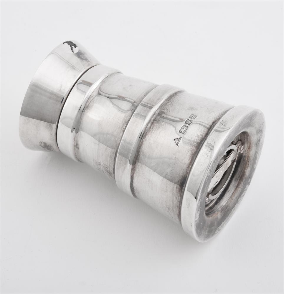 A LARGE SILVER PEPPER MILL, J. A. CAMPBELL - Image 2 of 2