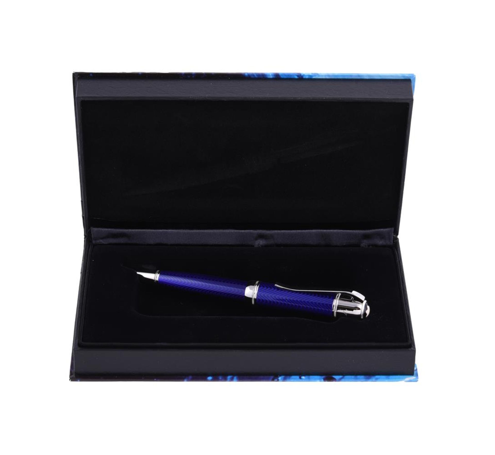 MONTBLANC, WRITERS EDITION, JULES VERNE, A LIMITED EDITION BALLPOINT PEN - Image 2 of 2