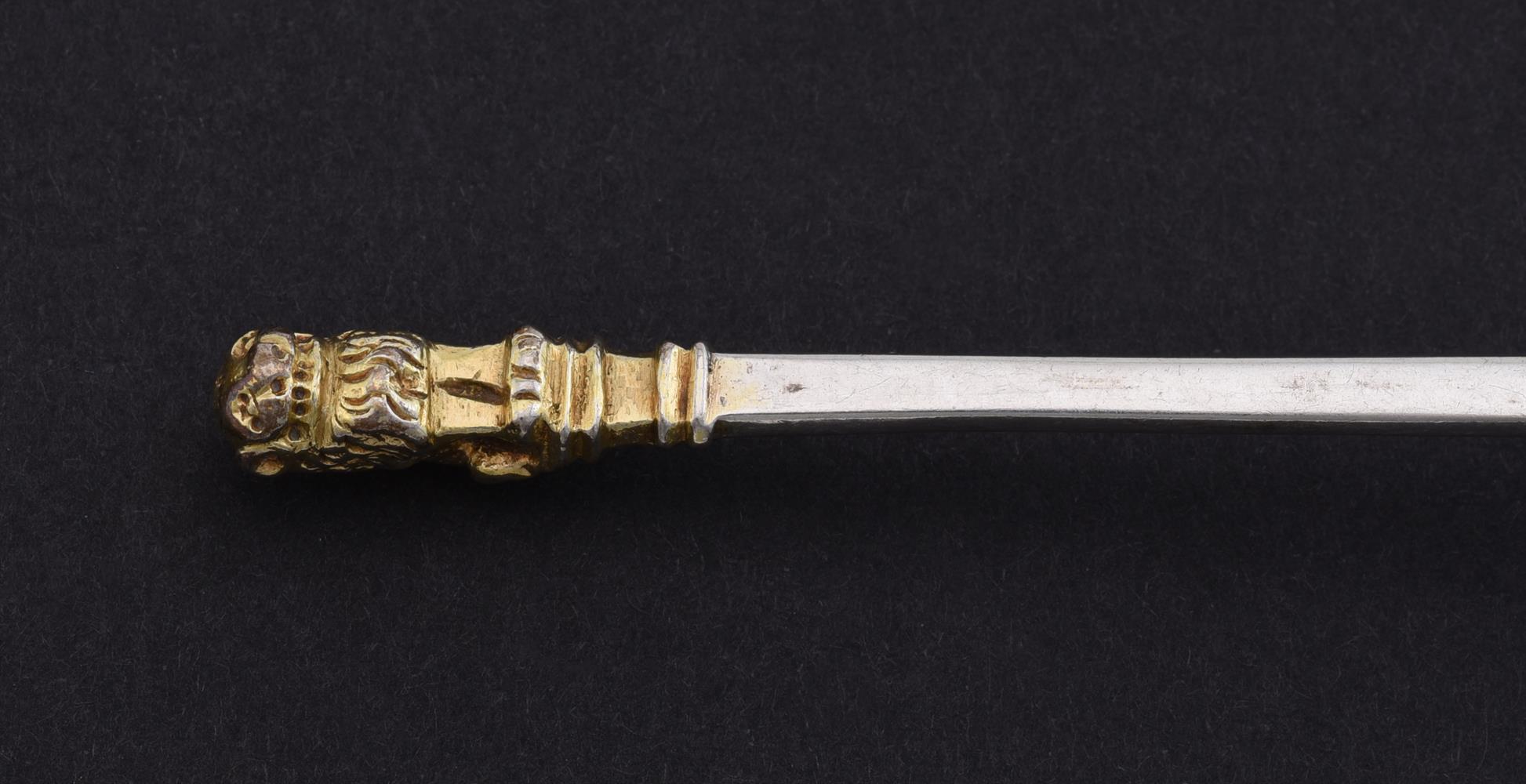 A JAMES I WEST COUNTRY SILVER LION SEJANT SPOON, PROBABLY JOHN QUICK - Image 5 of 7