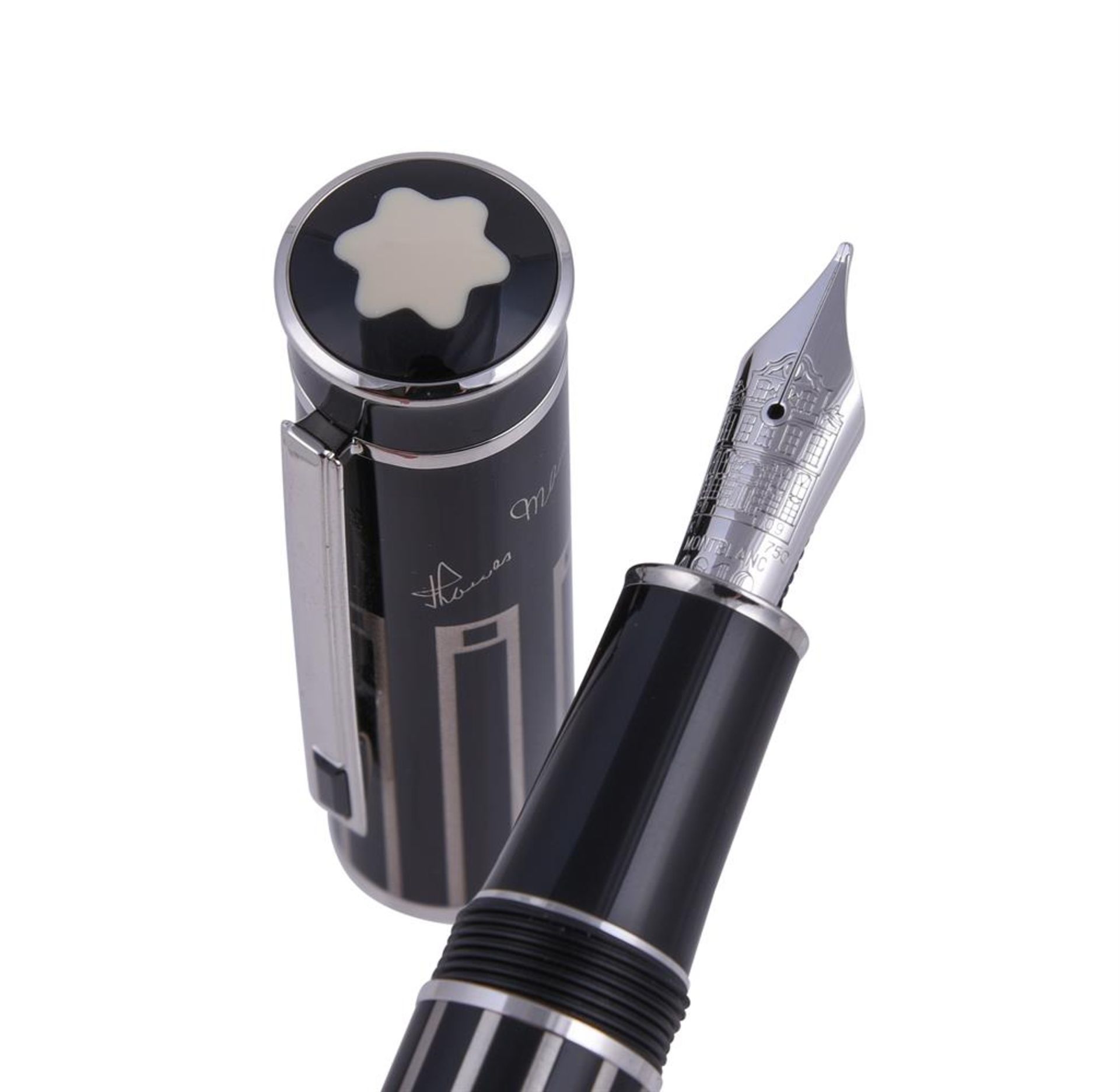 MONTBLANC, WRITERS EDITION, THOMAS MANN, A LIMITED EDITION THREE PIECE SET - Image 2 of 3