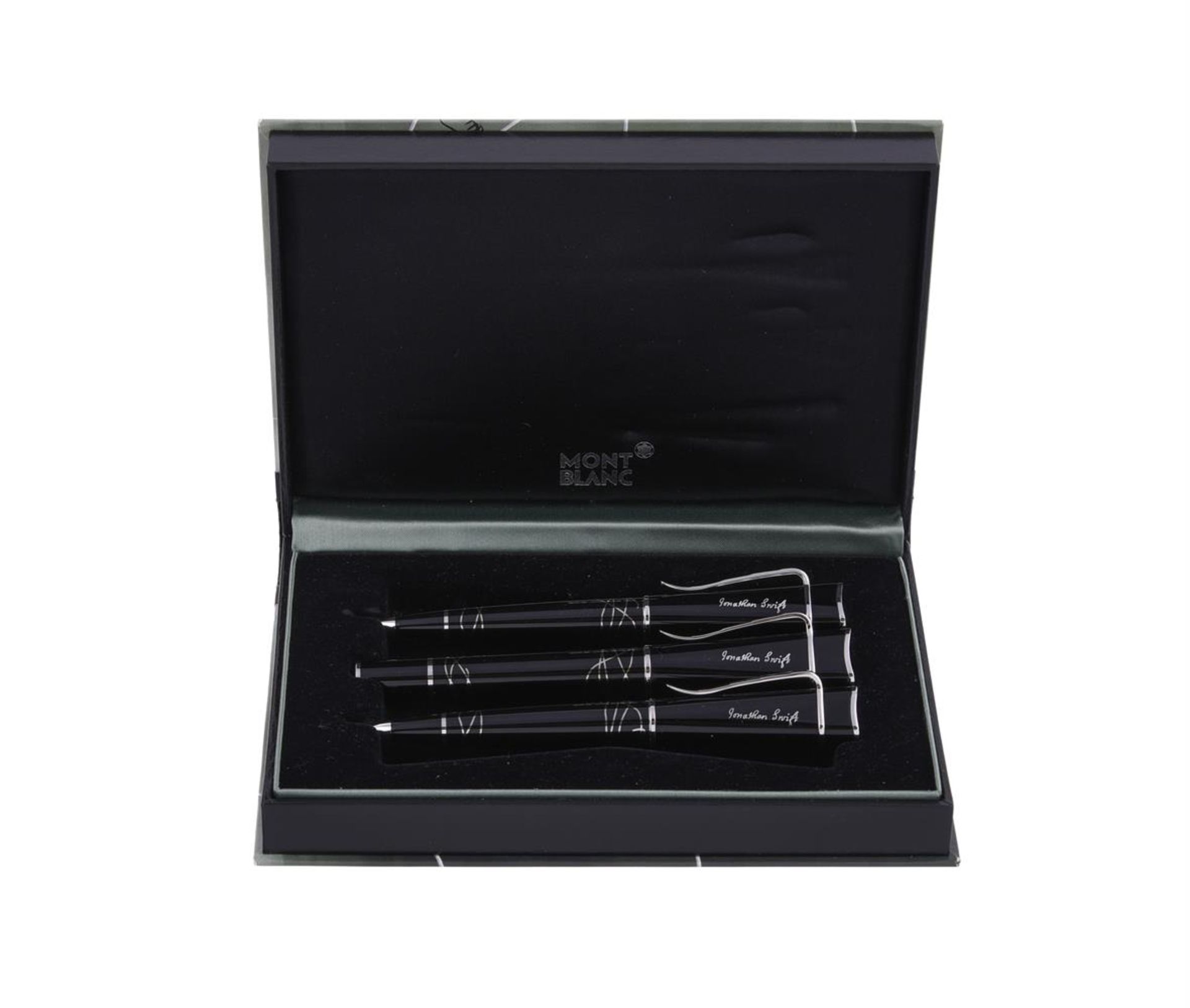 MONTBLANC, WRITERS EDITION, JONATHAN SWIFT, A LIMITED EDITION THREE PIECE SET - Image 3 of 3