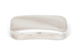 AN ITALIAN SILVER COLOURED WAVE BOX, ELSA PERETTI FOR TIFFANY & CO.