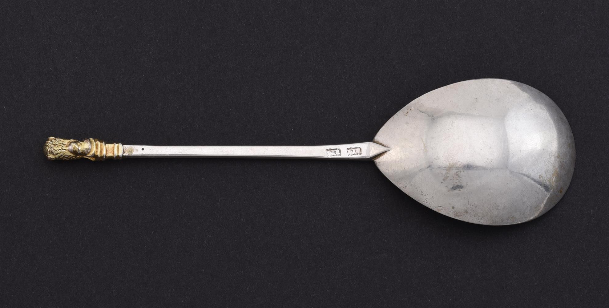 A JAMES I WEST COUNTRY SILVER LION SEJANT SPOON, PROBABLY JOHN QUICK - Image 2 of 7