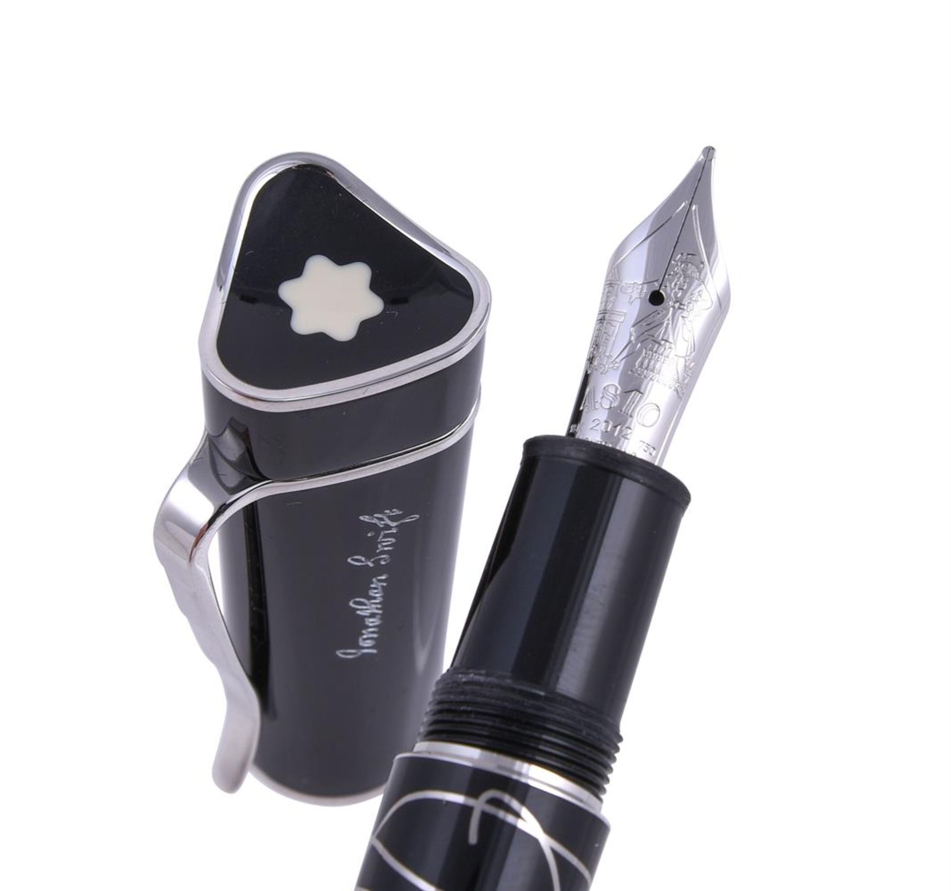 MONTBLANC, WRITERS EDITION, JONATHAN SWIFT, A LIMITED EDITION THREE PIECE SET - Image 2 of 3
