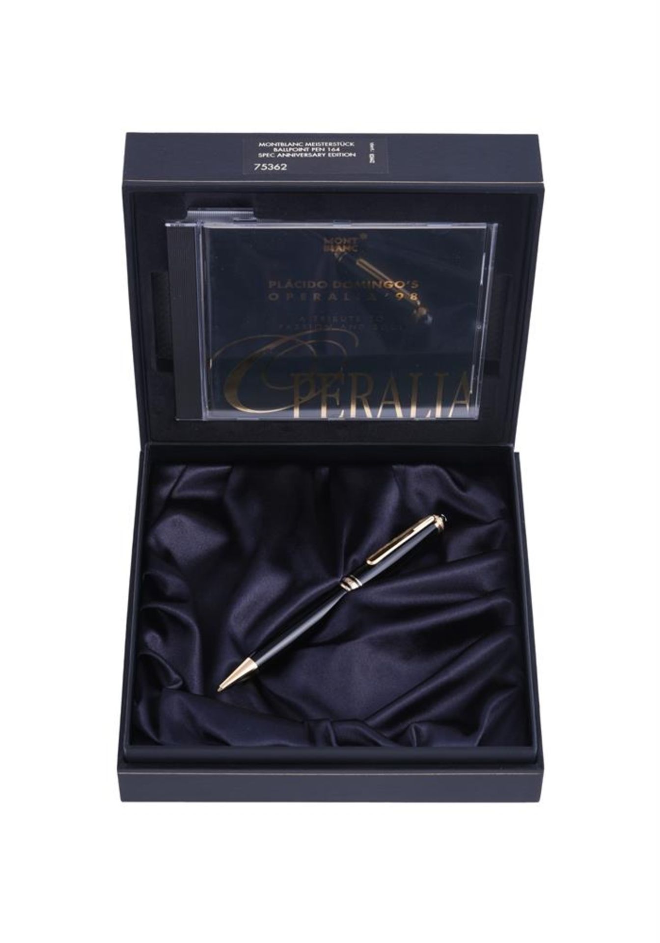 MONTBLANC, MEISTERSTÜCK, SPECIAL ANNIVERSARY EDITION, PLÁCIDO DOMINGO'S OPERALIA '98 - Image 2 of 2