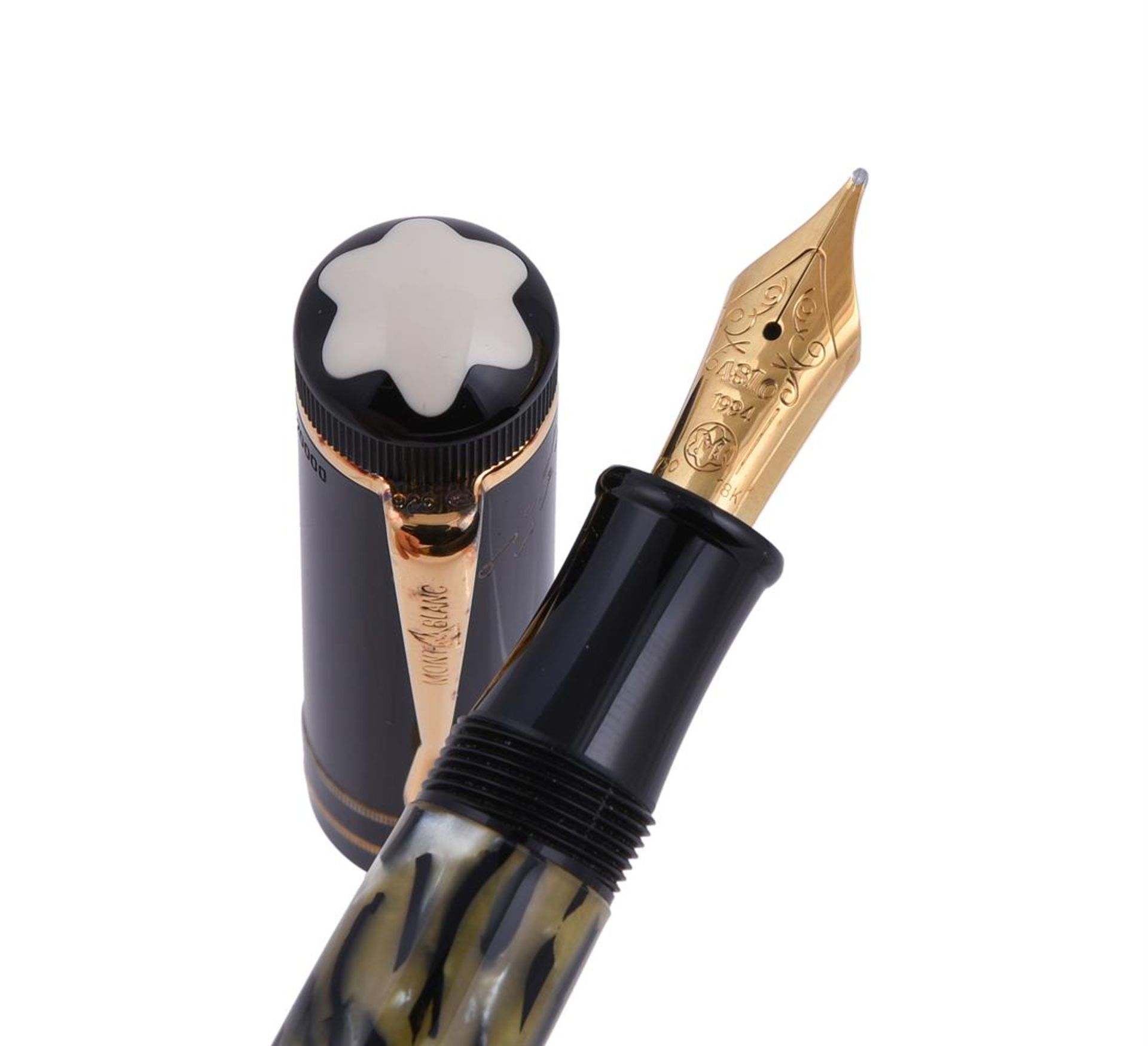 MONTBLANC, WRITERS EDITION, OSCAR WILDE, A LIMITED EDITION THREE PIECE SET - Image 2 of 3