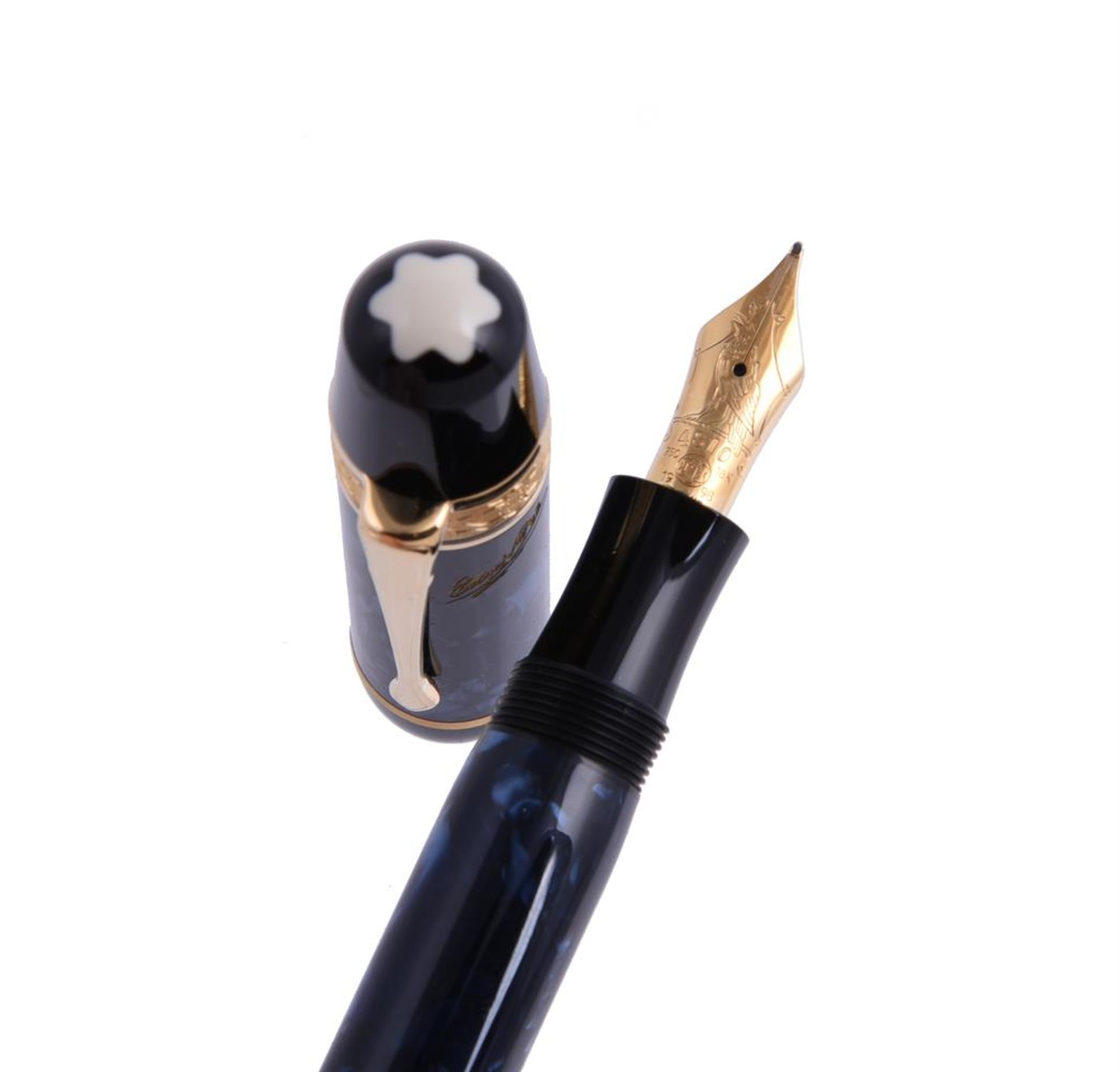 MONTBLANC, WRITERS EDITION, EDGAR ALLAN POE, A LIMITED EDITION FOUNTAIN PEN - Image 2 of 3
