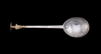 A CHARLES II WEST COUNTRY SILVER APOSTLE SPOON, THOMAS DARE II