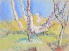 λ† Frank Dobson (British 1886-1963), Blossom trees