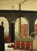 λ Arthur Delaney (British 1927-1987), Stockport Viaduct
