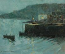 λ Arthur Hayward (British 1889-1971), The harbour, St Ives, Cornwall