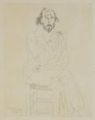λ David Hockney (British b. 1937), Portrait of Richard Hamilton (S.A.C. 126/Tokyo 118)