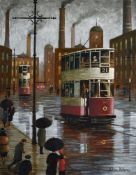 λ Arthur Delaney (British 1927-1987), Trams and Mills (A)