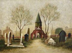 λ Arthur Delaney (British 1927-1987), The Cemetery