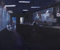 λ Hector McDonnell (Irish b. 1947), Bowling-Alley Bar