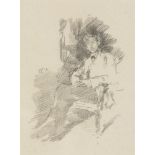 James Abbott McNeil Whistler (American 1834-1903), Walter Sickert (Way 79; Levy 118)