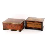 Y Two Napoleon III boxes