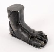 An Italian sandalled foot in the antique style