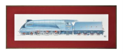 λ Geoffrey Wheeler (1929-1995), LNER 4468 Mallard
