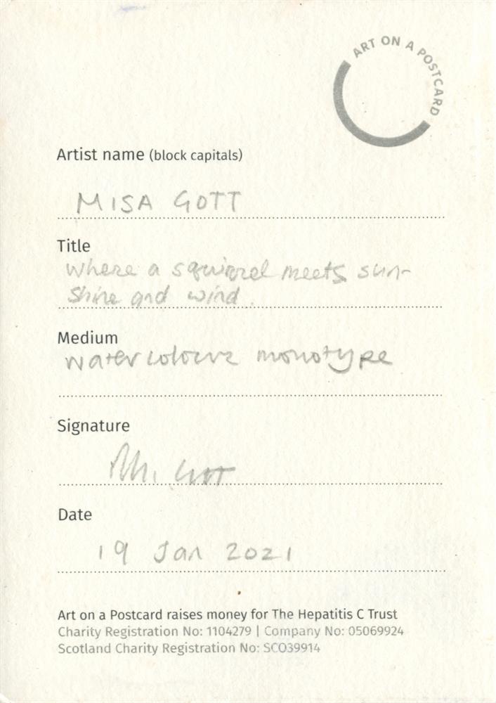 Misa Gott, Where a Squirrel Meets Sunshine and Wind - Image 2 of 3