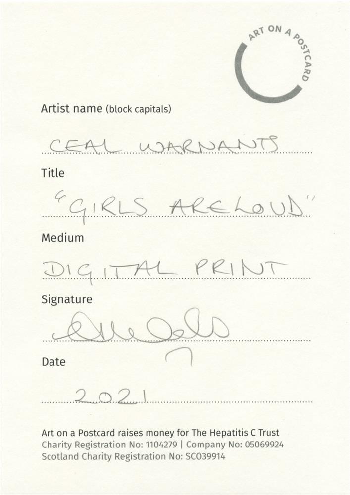 Ceal Warnants, Girls Are Loud - Image 2 of 3